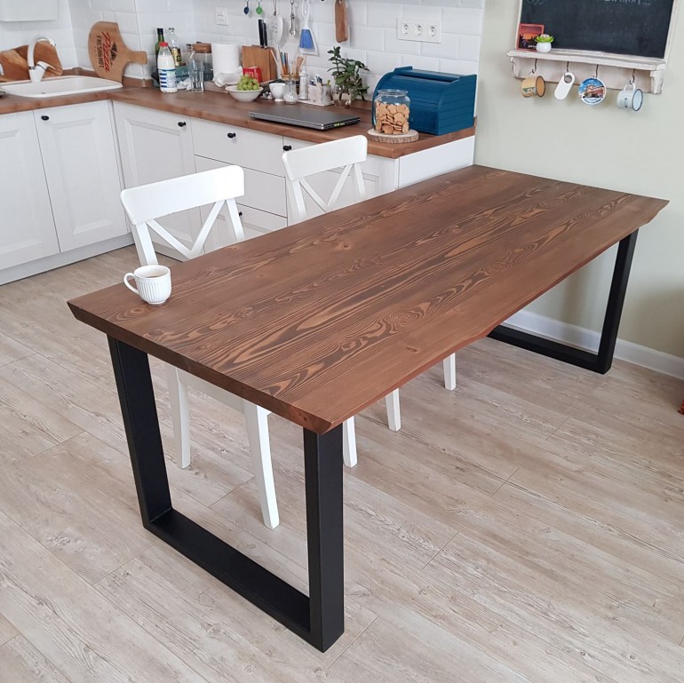 Обеденный стол, стол для кухни в стиле Лофт  онлайн с доставкой .